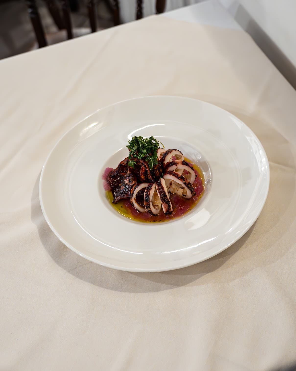 Creazione dello chef al Ristorante Monte Linas